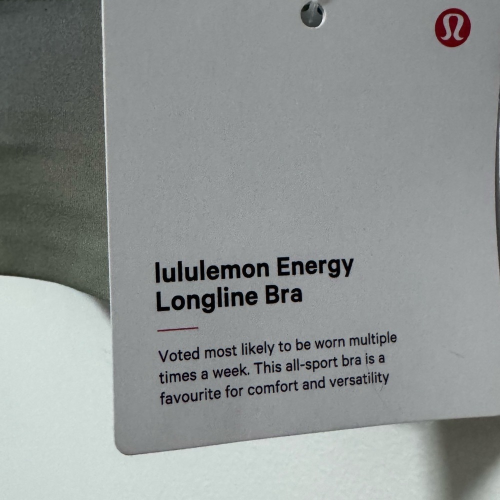 Lululemon Energy Sports Bra Long Line size 2 athletic padding green CDGM XS - Picture 4 of 8